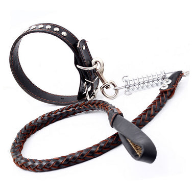 Genuine Leather Large Dog Leashes