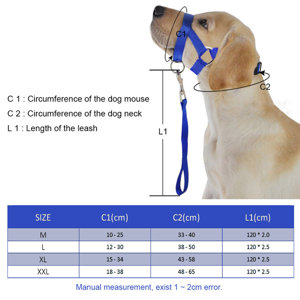 Dog Training Halter Muzzle