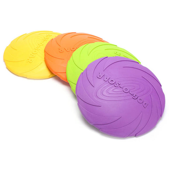 Eco-friendly Rubber Dog Frisbee