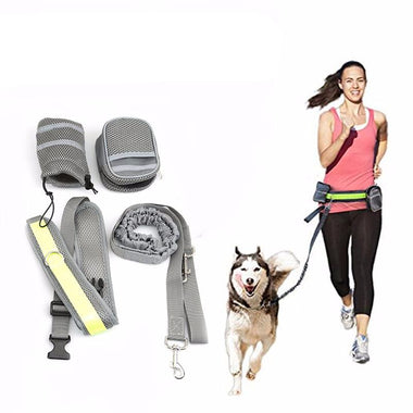 Elastic Running Safety Belt Set